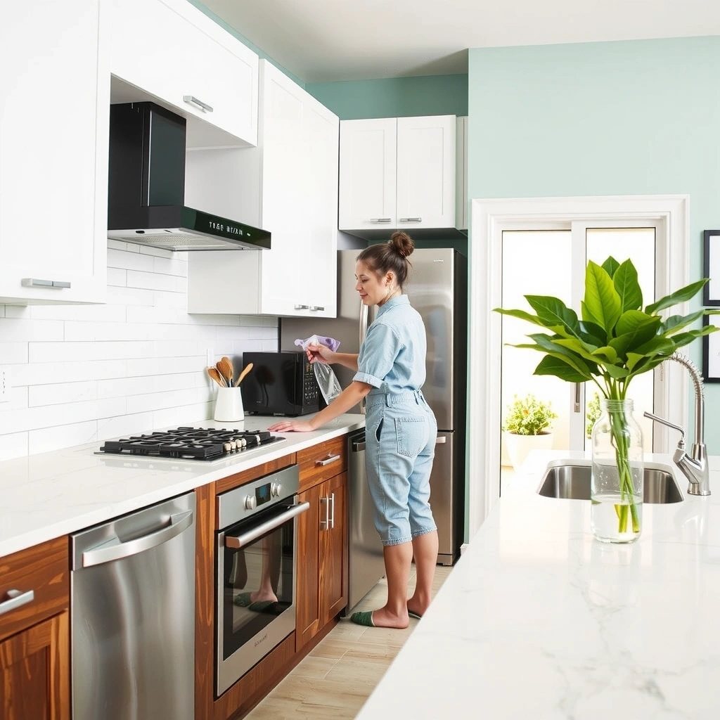 Kitchen cleaning service